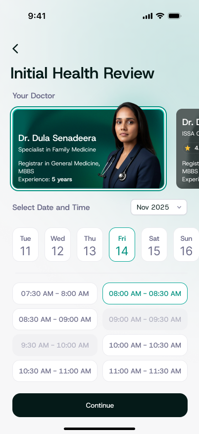 Ayubo app screenshot